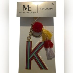 Modern Expressions Multicolor Keychain